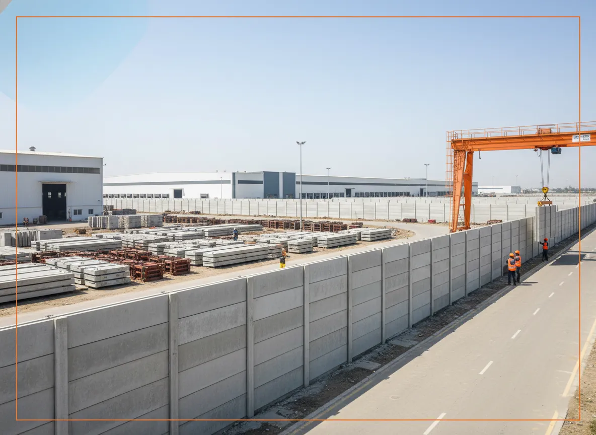 RCC Precast Boundary Wall Manufacturer in Ranchi